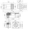PY04-10FM Комплект: розетка на кабель, вилка на блок IP68 (аналог PC10TB) PY04-10FM Комплект: розетка на кабель, вилка на блок IP68 (аналог PC10TB)